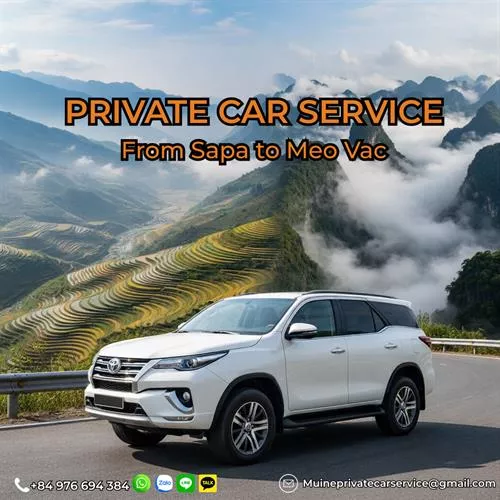 Sapa to Meo Vac Private Car